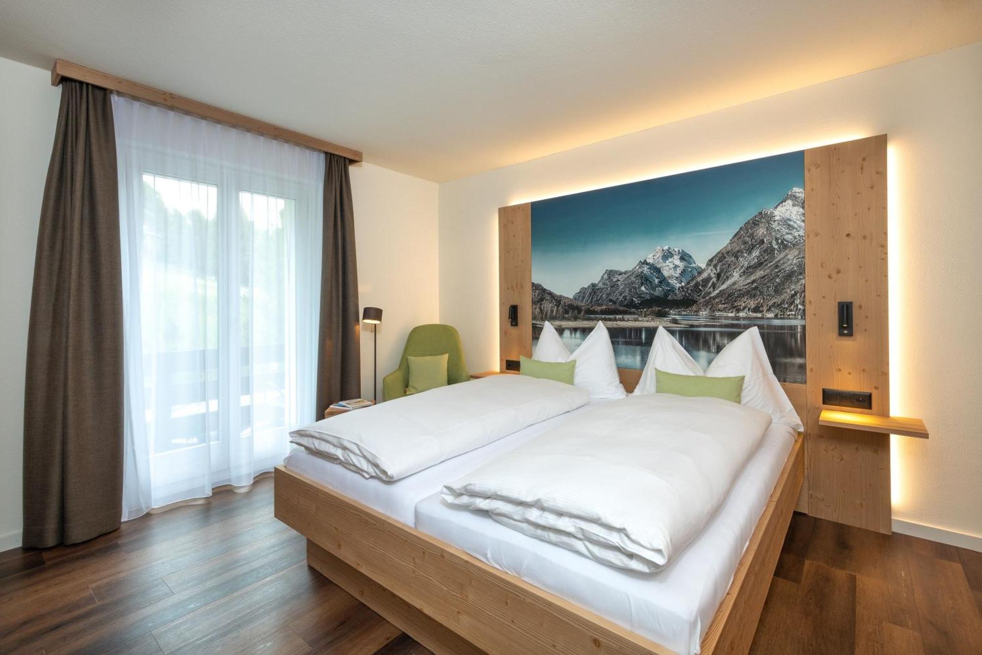 Berghotel Randolins Санкт-Мориц Экстерьер фото