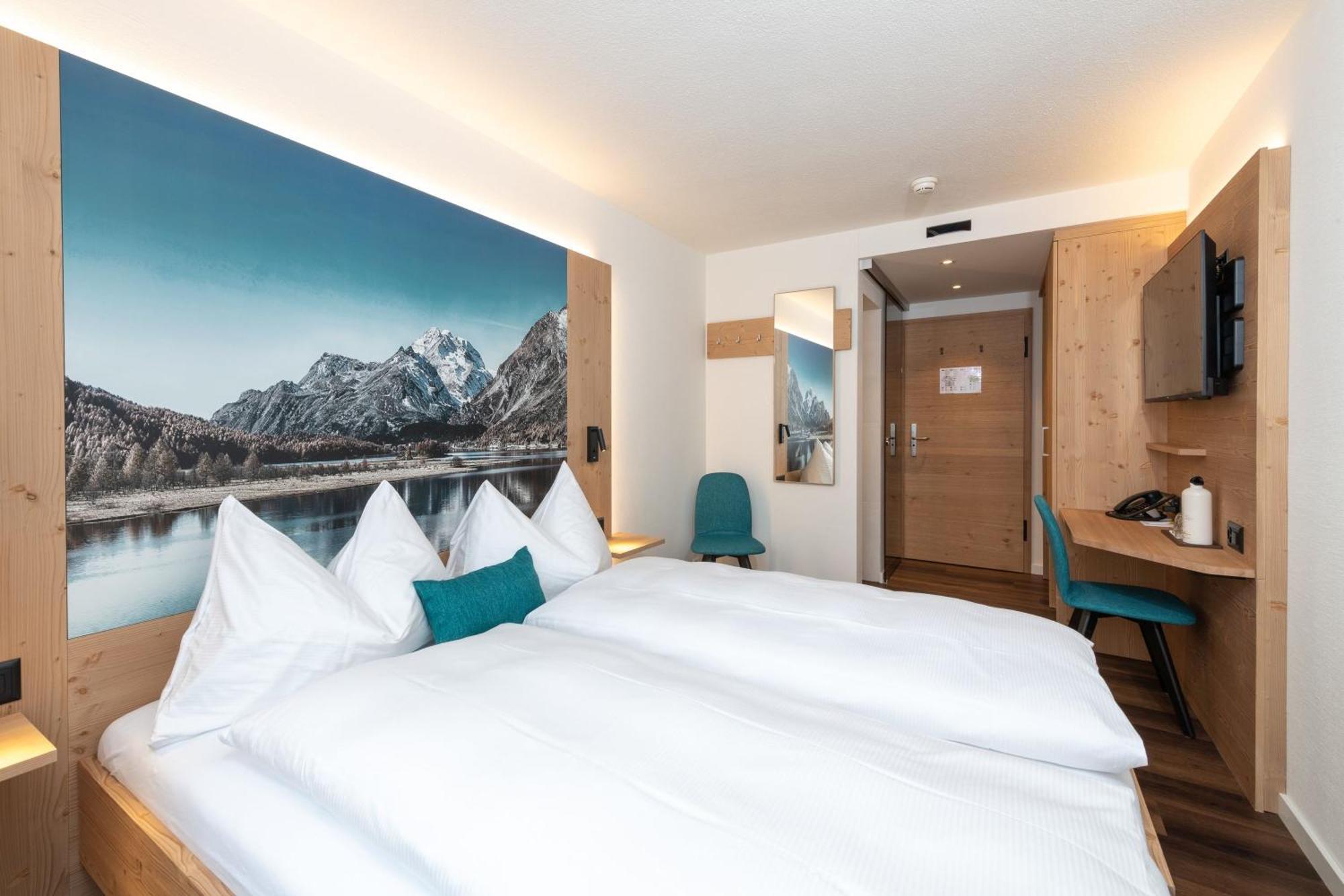 Berghotel Randolins Санкт-Мориц Экстерьер фото