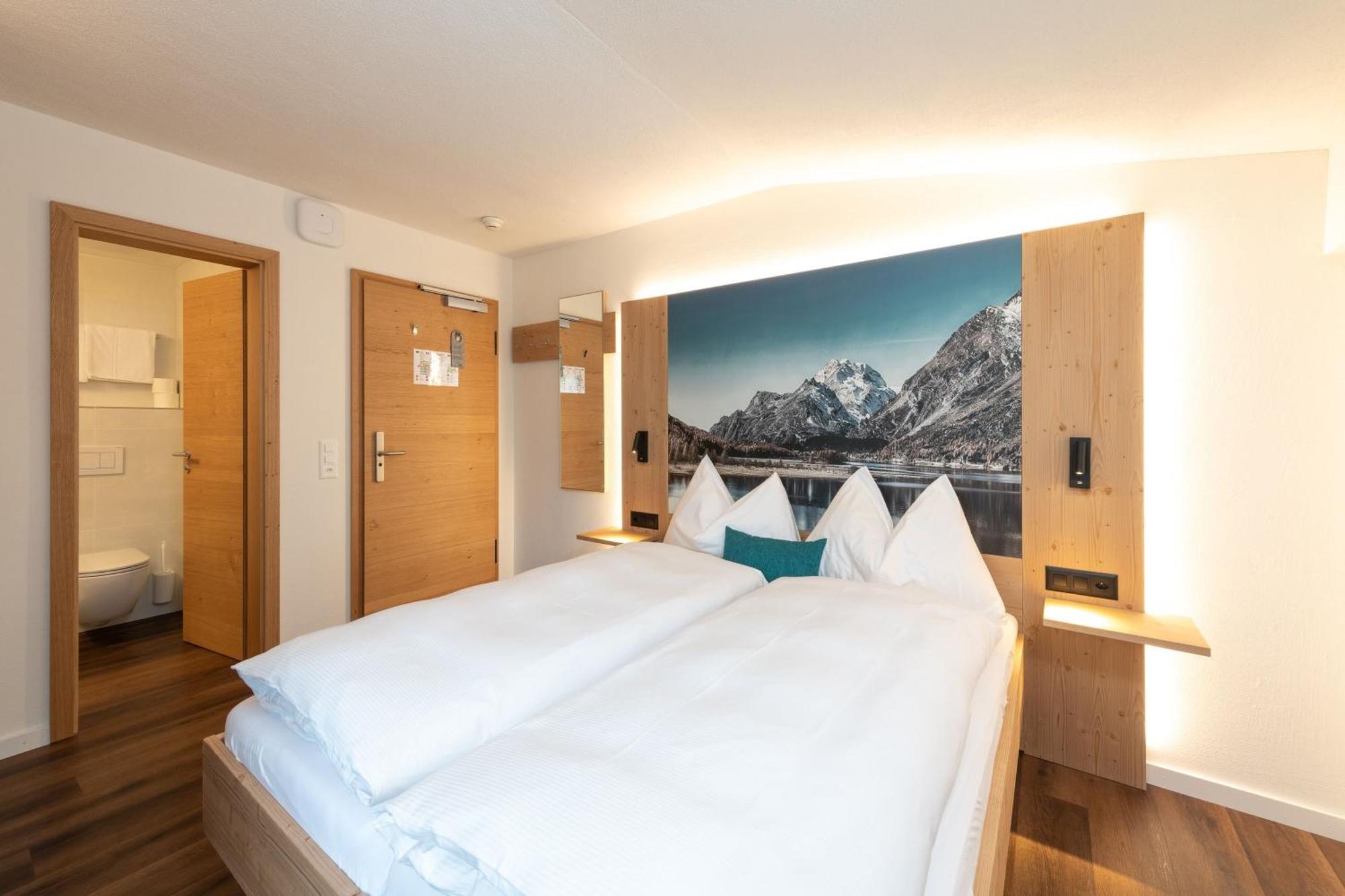 Berghotel Randolins Санкт-Мориц Экстерьер фото